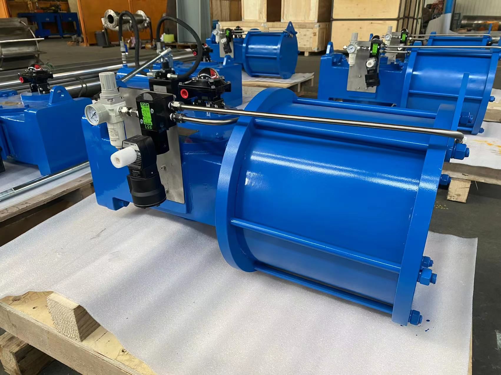 PITEL heavy duty double acting actuator